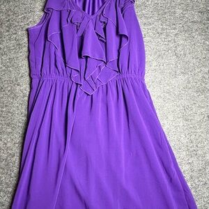 Emmelee Woman’s Purple Sleeveless Dress Size Large